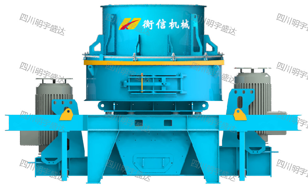 【設備展示】MYPL系列立軸式?jīng)_擊破+2HXLS雙螺旋洗砂機